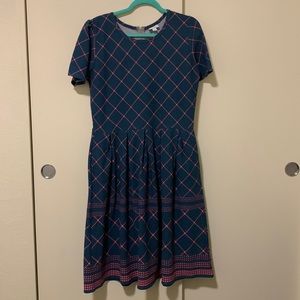 LulaRoe Plus Size Amelia Dress
